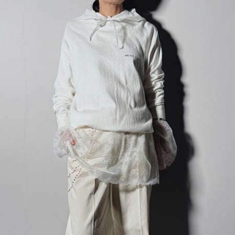 【ARCHIVE STANCE】lace hoodie