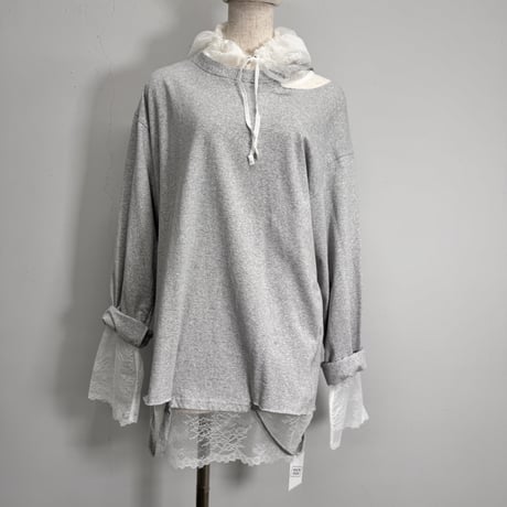 【ARCHIVE STANCE】lace hoodie