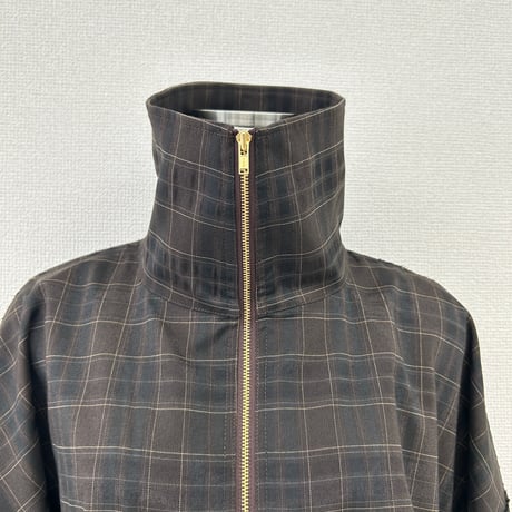 【PROVOKE】half zip check shirt