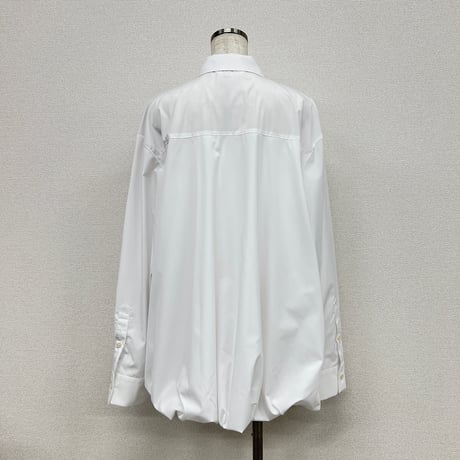 【PROVOKE】balloon hem L/S big shirt