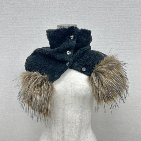 【PROVOKE】transform fake fur knit