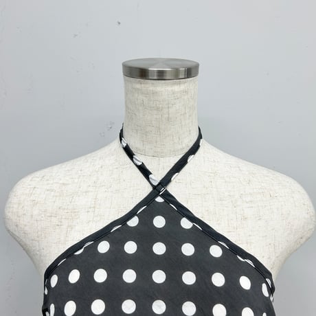 【PROVOKE】dot holter neck tunic