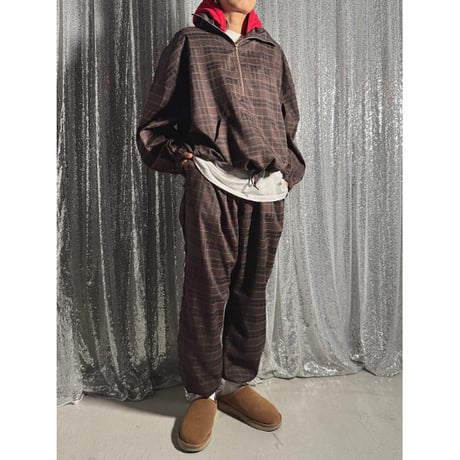 【PROVOKE】check drawstring pants