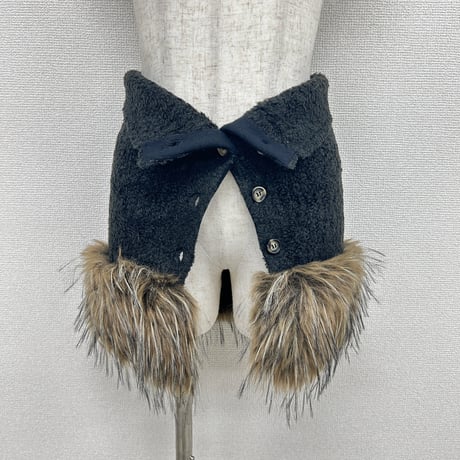 【PROVOKE】transform fake fur knit