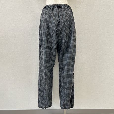 【PROVOKE】check drawstring pants