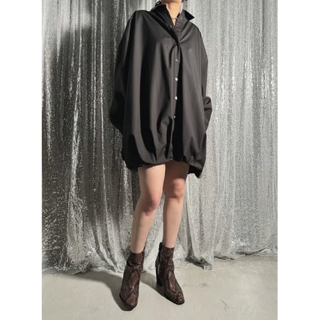 【PROVOKE】balloon hem L/S big shirt