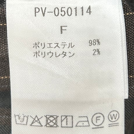 【PROVOKE】check drawstring pants