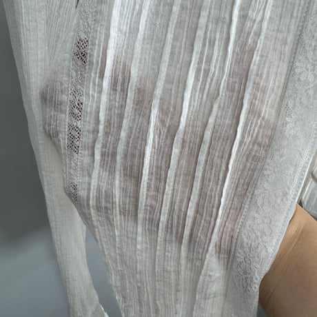 【ARCHIVE STANCE】pintuck blouse