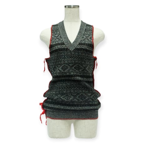 【PROVOKE】fair isle vest