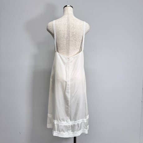 【ARCHIVE STANCE】cupro  lace  slip dress