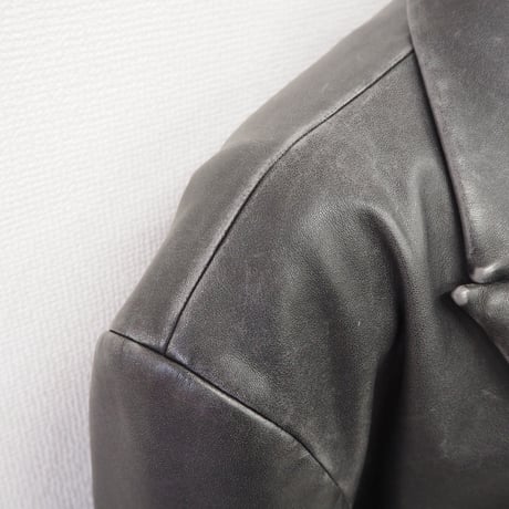 【PROVOKE】　pigment fake leather big jacket