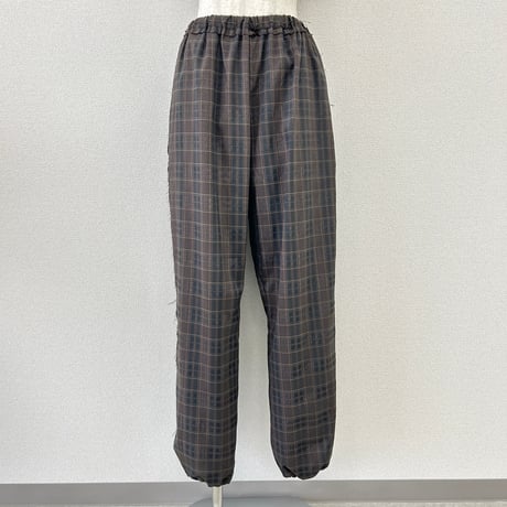 【PROVOKE】check drawstring pants
