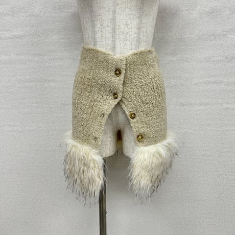 【PROVOKE】transform fake fur knit