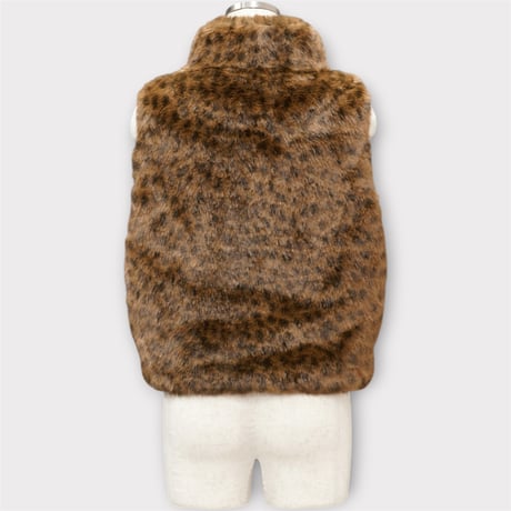 【ARCHIVE STANCE】fake fur mini vest