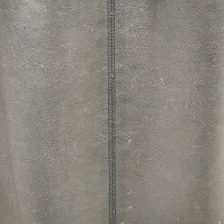 【PROVOKE】 pigment fake leather skirt