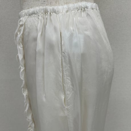 【ARCHIVE STANCE】washable cupro frill skirt