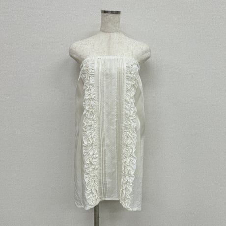 【ARCHIVE STANCE】washable cupro frill skirt