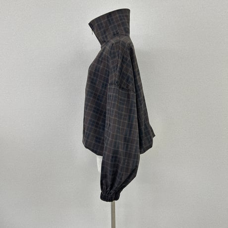 【PROVOKE】half zip check shirt