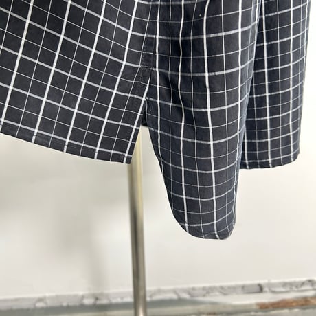 【PROVOKE】cupro check big shirt