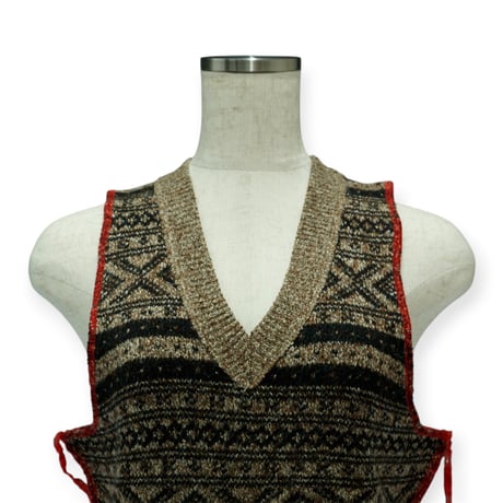 【PROVOKE】fair isle vest