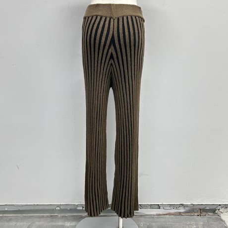 【PROVOKE】loopyarn stripe pants
