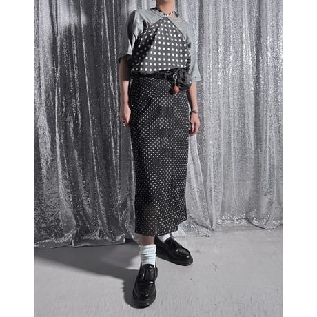 【PROVOKE】dot holter neck tunic