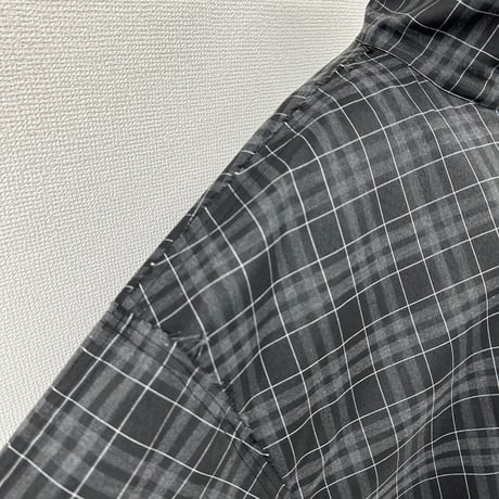 【PROVOKE】half zip check shirt