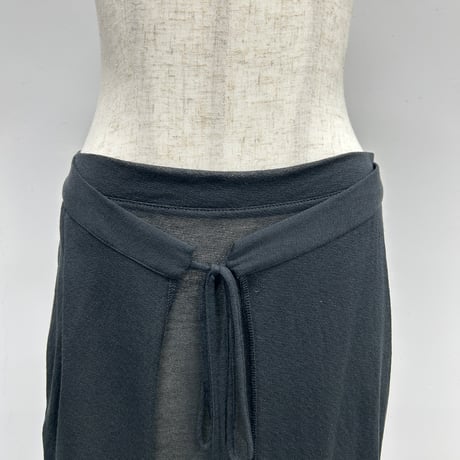 【PROVOKE】sheer wrap skirt