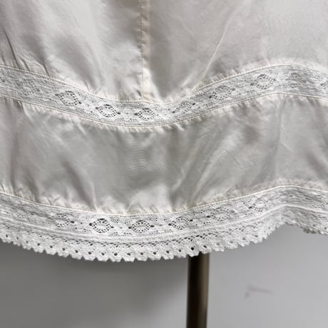【ARCHIVE STANCE】cupro  lace  slip dress