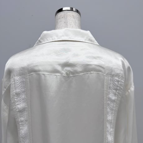 【ARCHIVE STANCE】 cupro cuba shirt JK