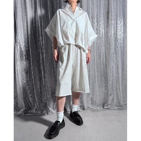 【PROVOKE】short-sleeve balloon shirt
