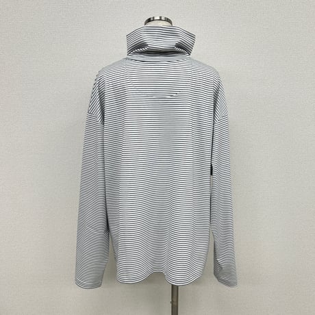 【ARCHIVE STANCE】 highneck border long sleeve Tee