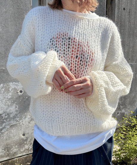 【NEW】ハンドモヘヤニット