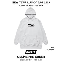 ＜受注販売限定商品＞NEW YEAR LUCKY BAG 2027 HOODIE PACK A (ASH)
