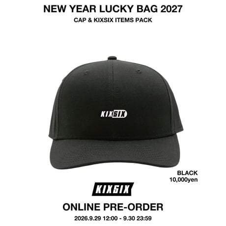 ＜受注生産限定商品＞NEW YEAR LUCKY BAG 2027 CAP PACK B