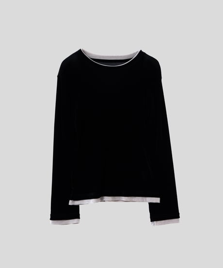Layered Velour T