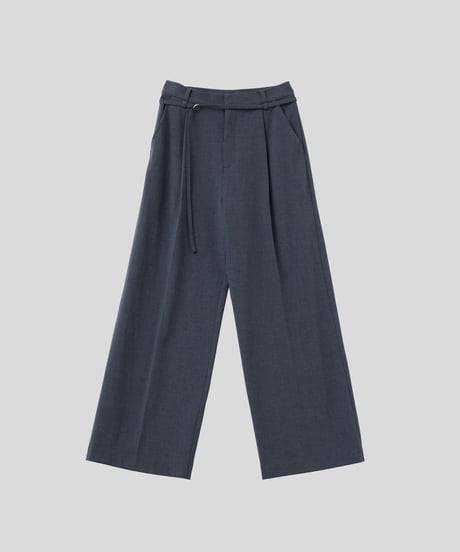 Straight Belt Slacks