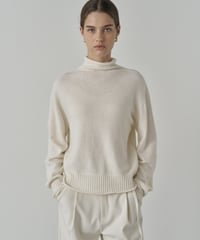 Bottle-Neck Knit