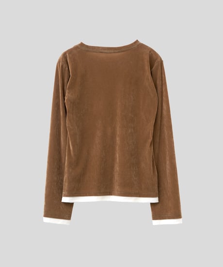 Layered Velour T