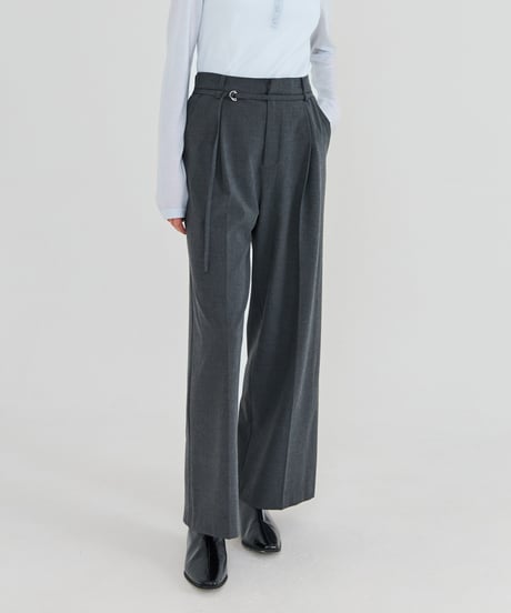 Straight Belt Slacks