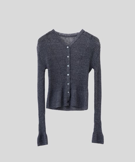 Sheer Rib Cardigan