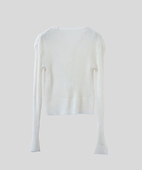 Sheer Rib Cardigan