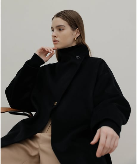 【PREMIUM LABEL】Cashmere Half Coat