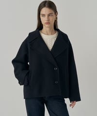 Sculpt Melton Coat