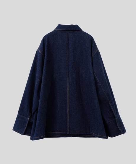 Wool Blend Denim Jacket