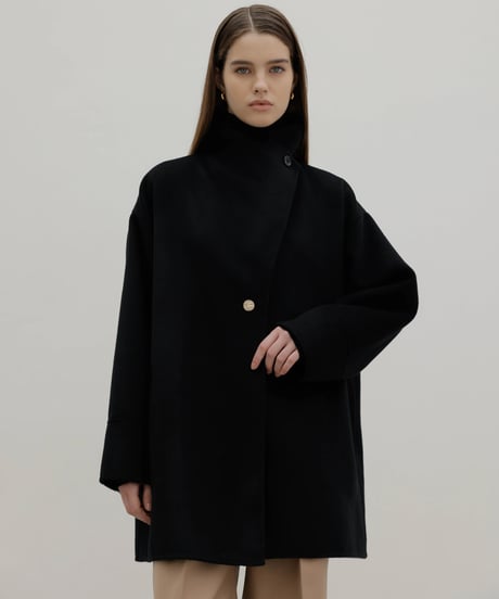 【PREMIUM LABEL】Cashmere Half Coat