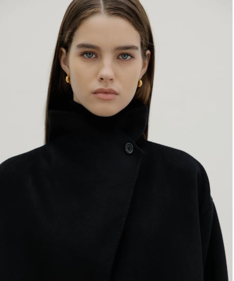 【PREMIUM LABEL】Cashmere Half Coat