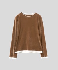 Layered Velour T