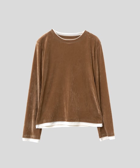 Layered Velour T