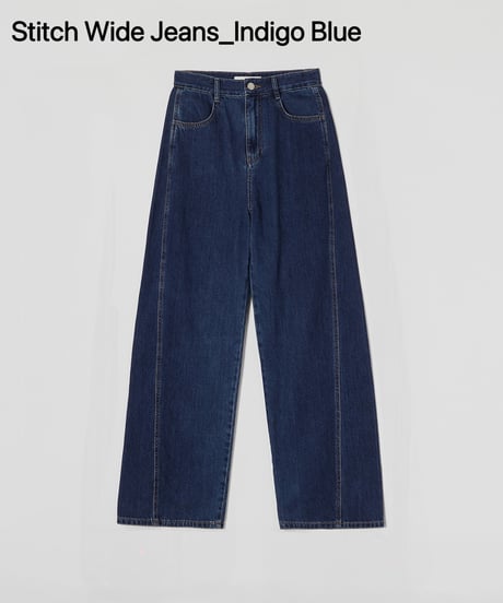 [Outlet Jeans_Ⅱ] Wide Loose Jeans &Stitch Wide Jeans